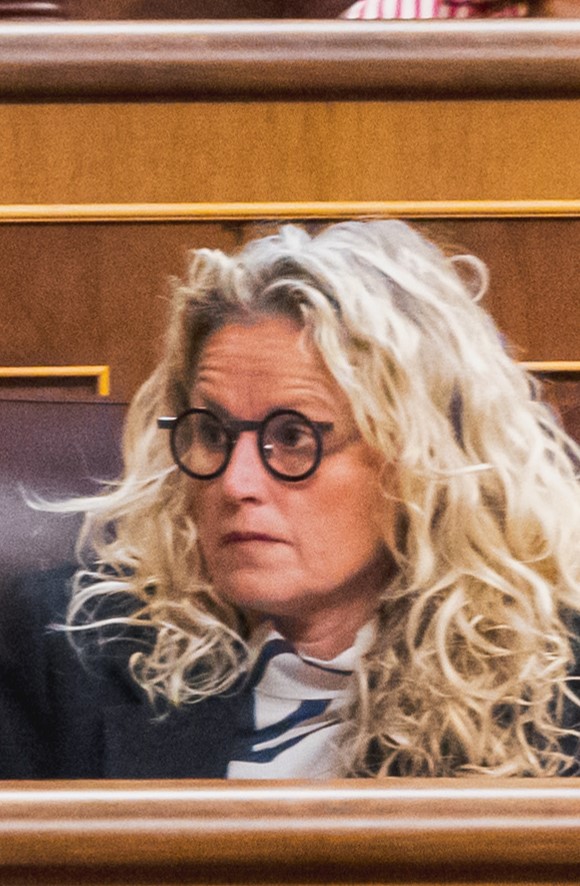 Montse Mínguez, en el Congreso de los Diputados