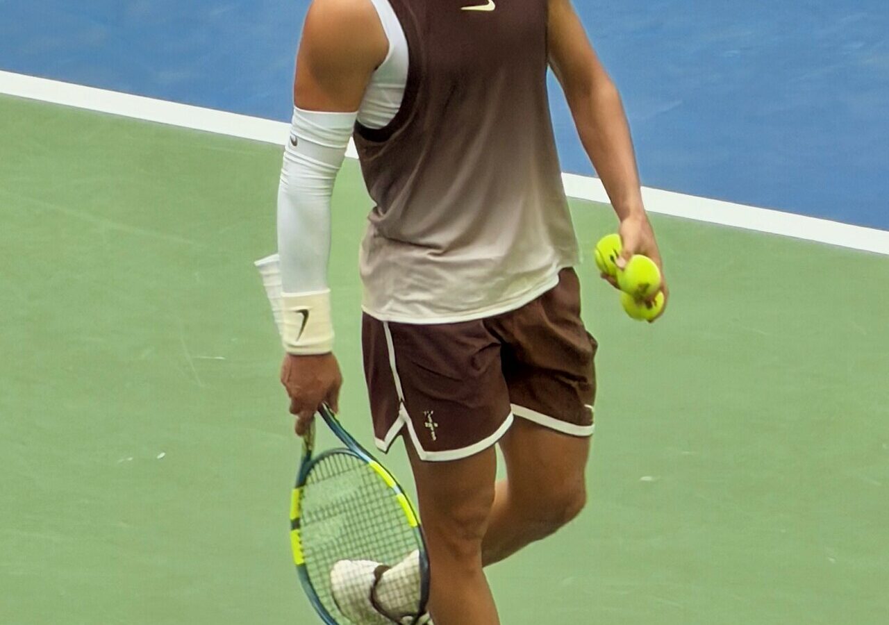 Carlos Alcaraz durante el US Open 2026