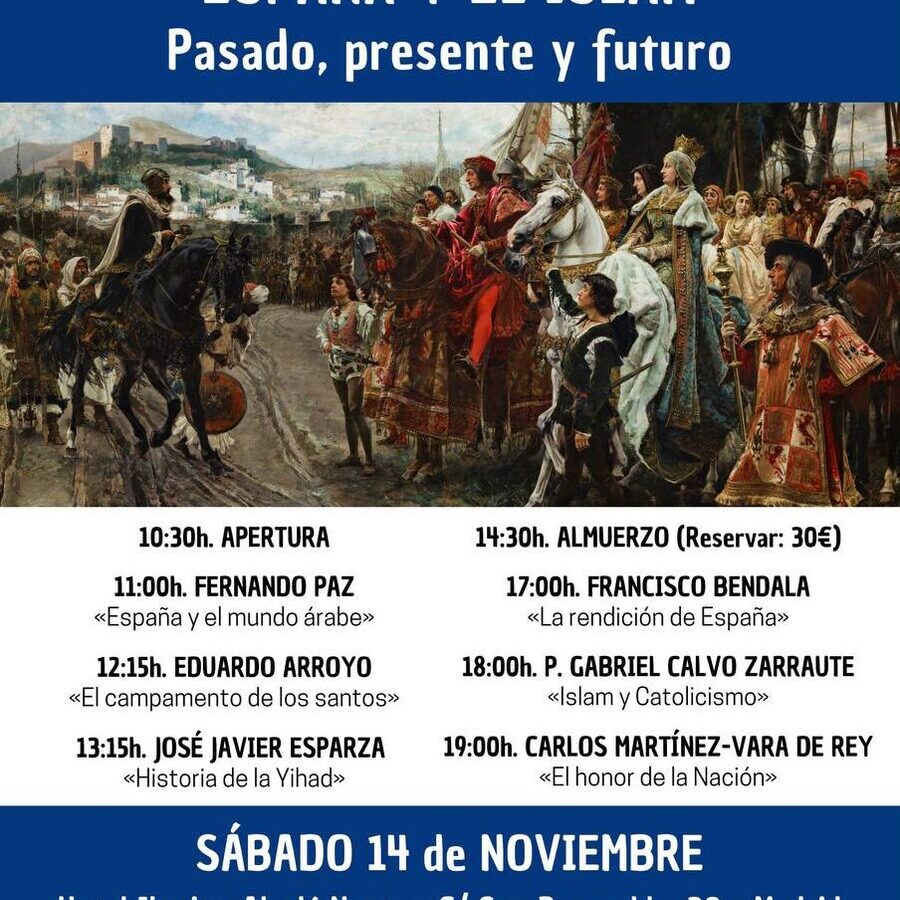 Cartel del congreso España y el Islam. Pasado, presente y futuro
