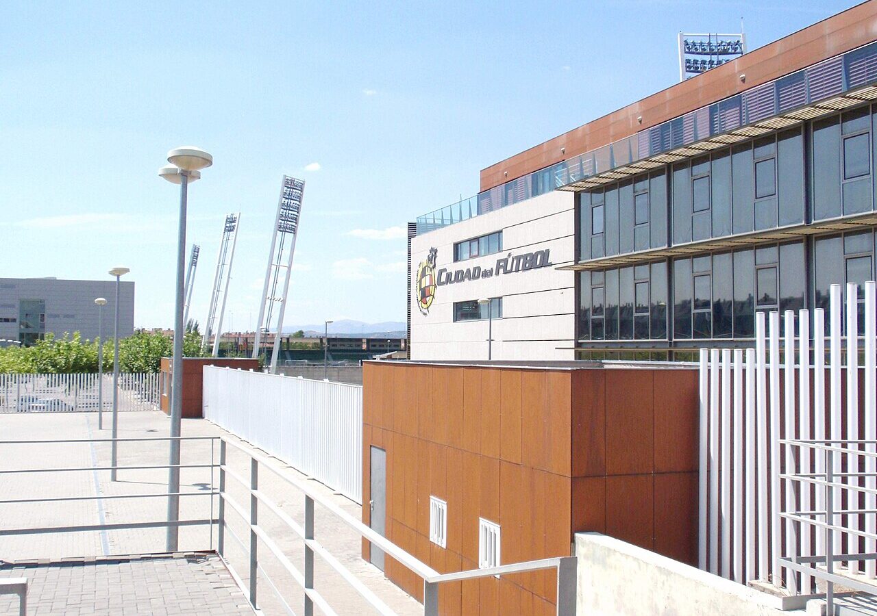 Ciudad del Fútbol de Las Rozas, sede de la Real Federación Española de Fútbol