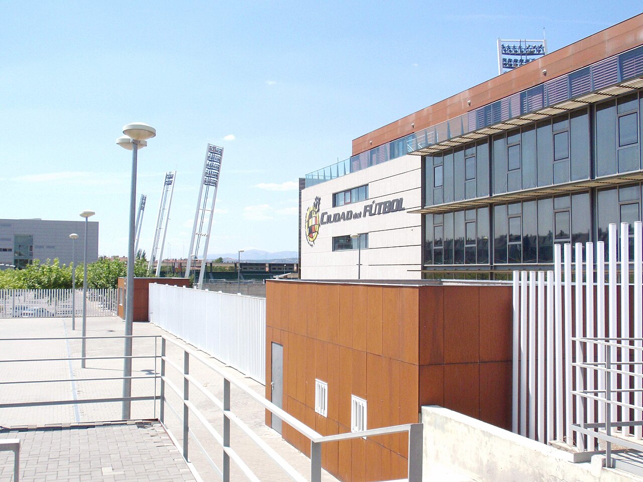 Ciudad del Fútbol de Las Rozas, sede de la Real Federación Española de Fútbol