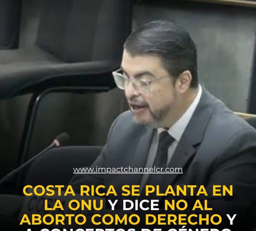 Mario Zamora, representante de Costa Rica ante la ONU