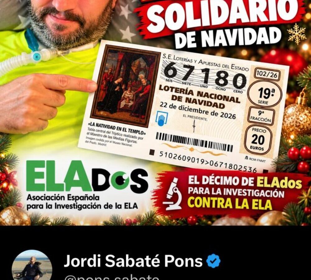 Décimo solidario de ELAdos, Lotería de Navidad 2026