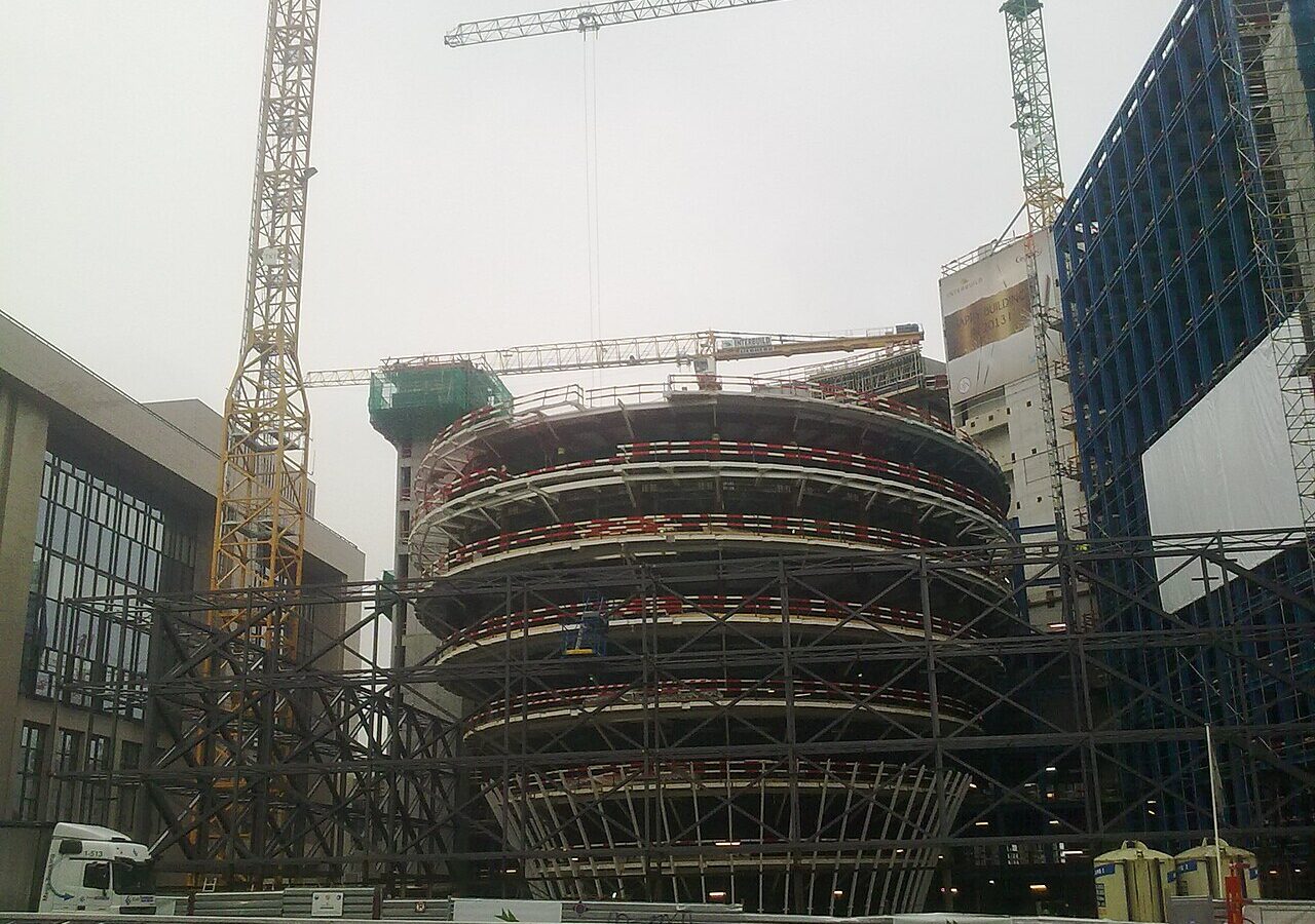 Edificio Europa, sede del Consejo Europeo en Bruselas