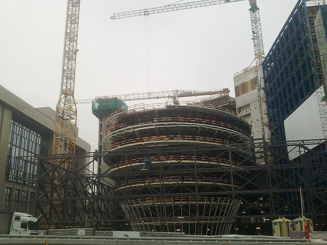 Edificio Europa, sede del Consejo Europeo en Bruselas