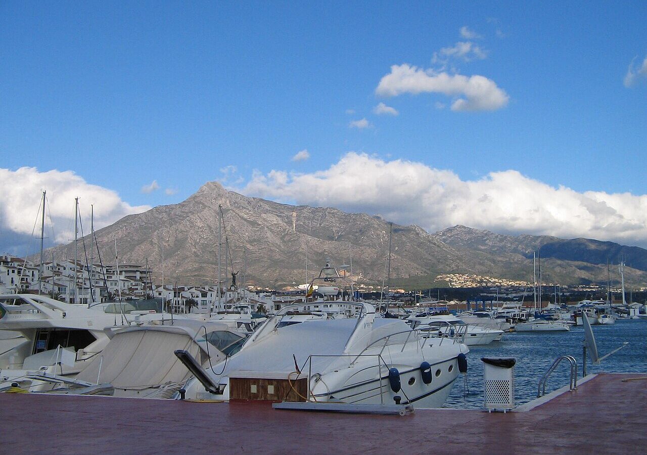 Puerto Banús, en la Costa del Sol