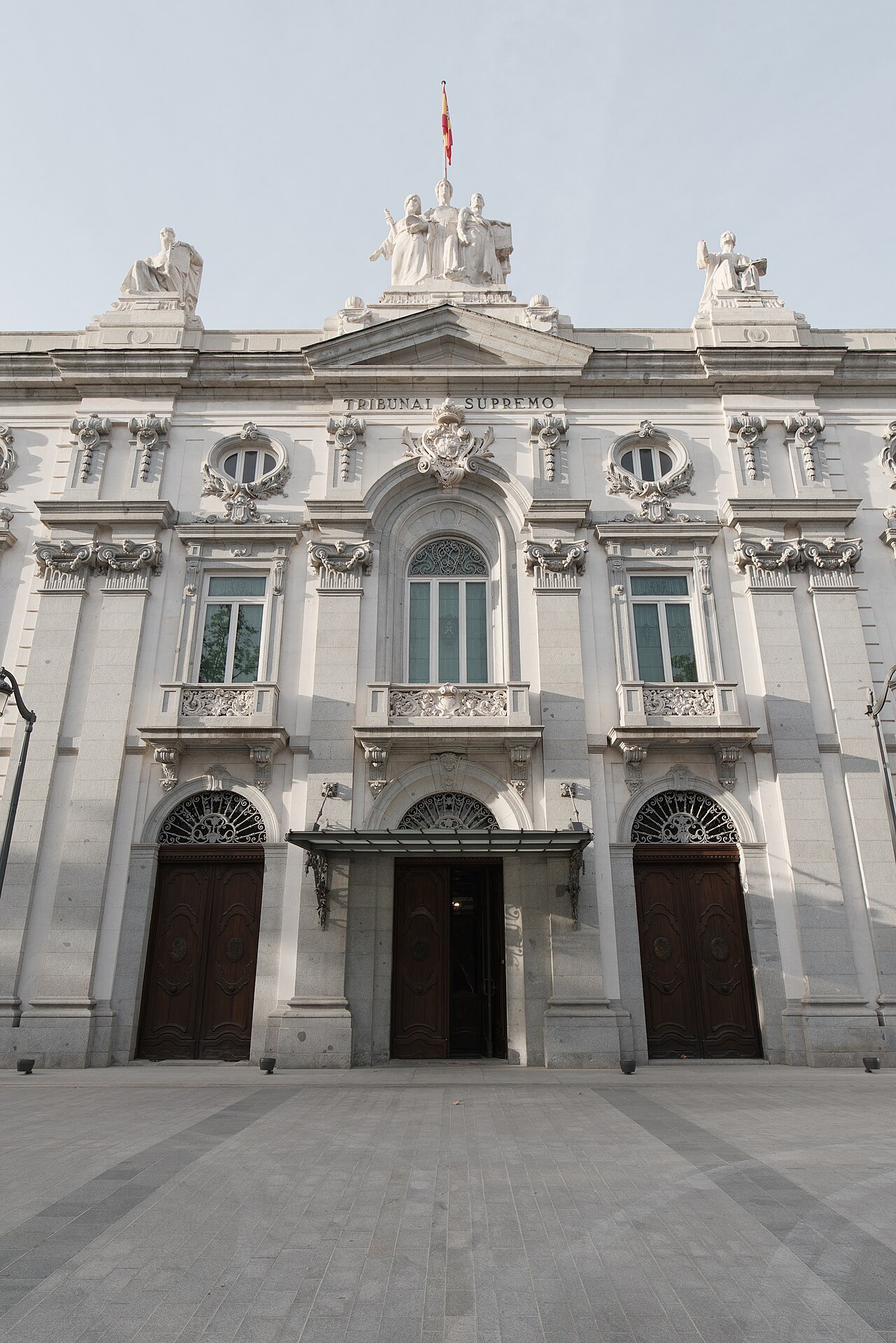 Fachada del Tribunal Supremo