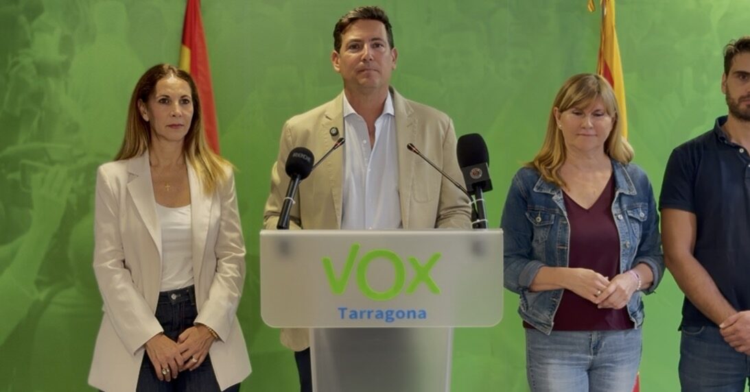 Sergio Macián, presidente provincial de VOX Tarragona
